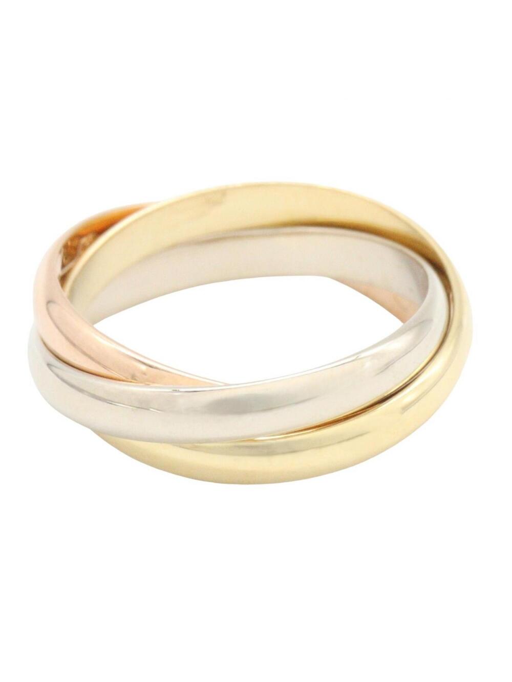 Cartier Trinity Ring 18Kywrg Yellow #342328C12B